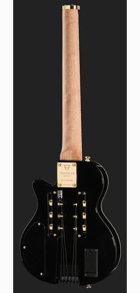 Traveler Guitar EG-1 Custom V2 Gloss Black, detalje 3