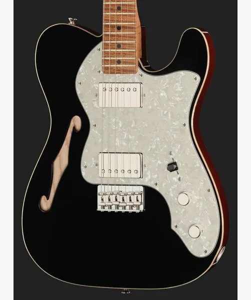 Xotic Guitars XTC-TL Black Top Natural Back, detalje 4