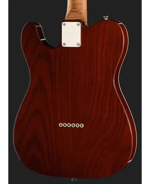 Xotic Guitars XTC-TL Black Top Natural Back, detalje 5