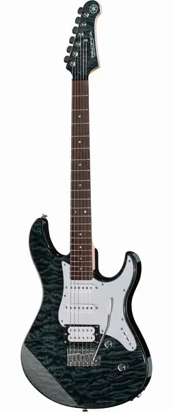 Yamaha Pacifica 212V QM TBL set forfra